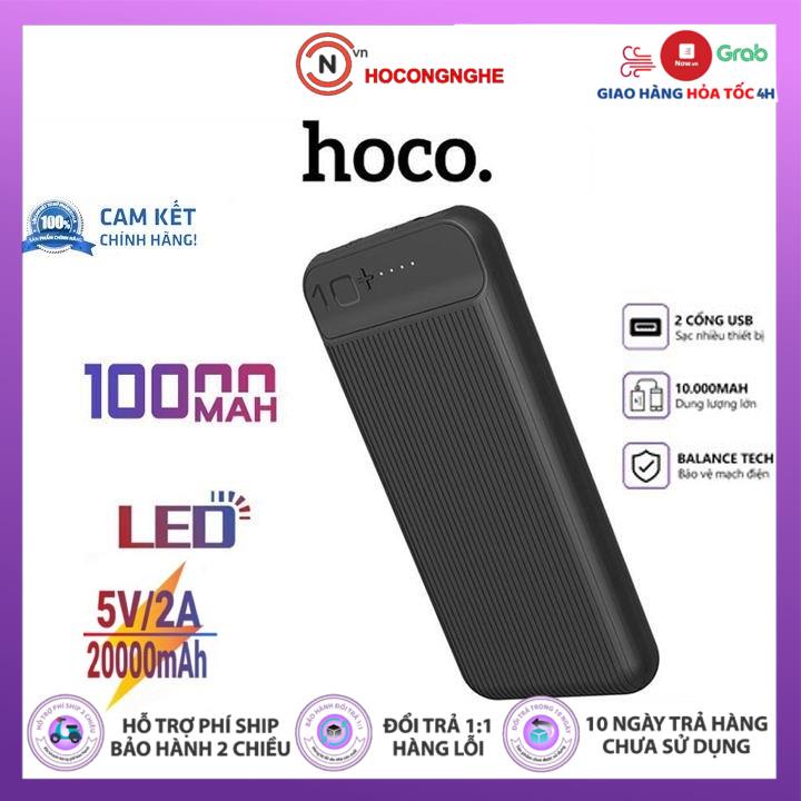 CHÍNH HÃNG Pin sạc dự phòng Hoco J41 10000mAh 20000mah 2 cổng sạc Input/Output max 2.1A có màn hình LED - CCN