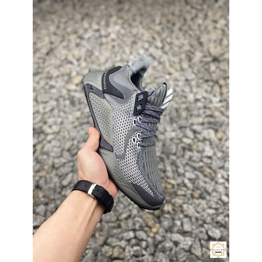 Giày thể thao sneaker nam nữ ALPHABOUNCE instinct M 2020 gray xám