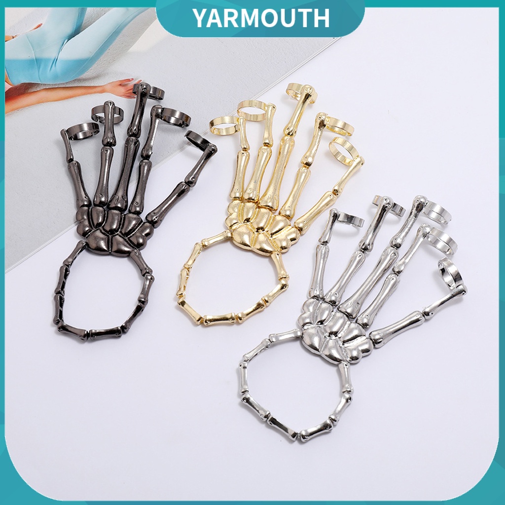 Vòng Tay Hình Xương Bàn Tay Độc Đáo Cho Halloween