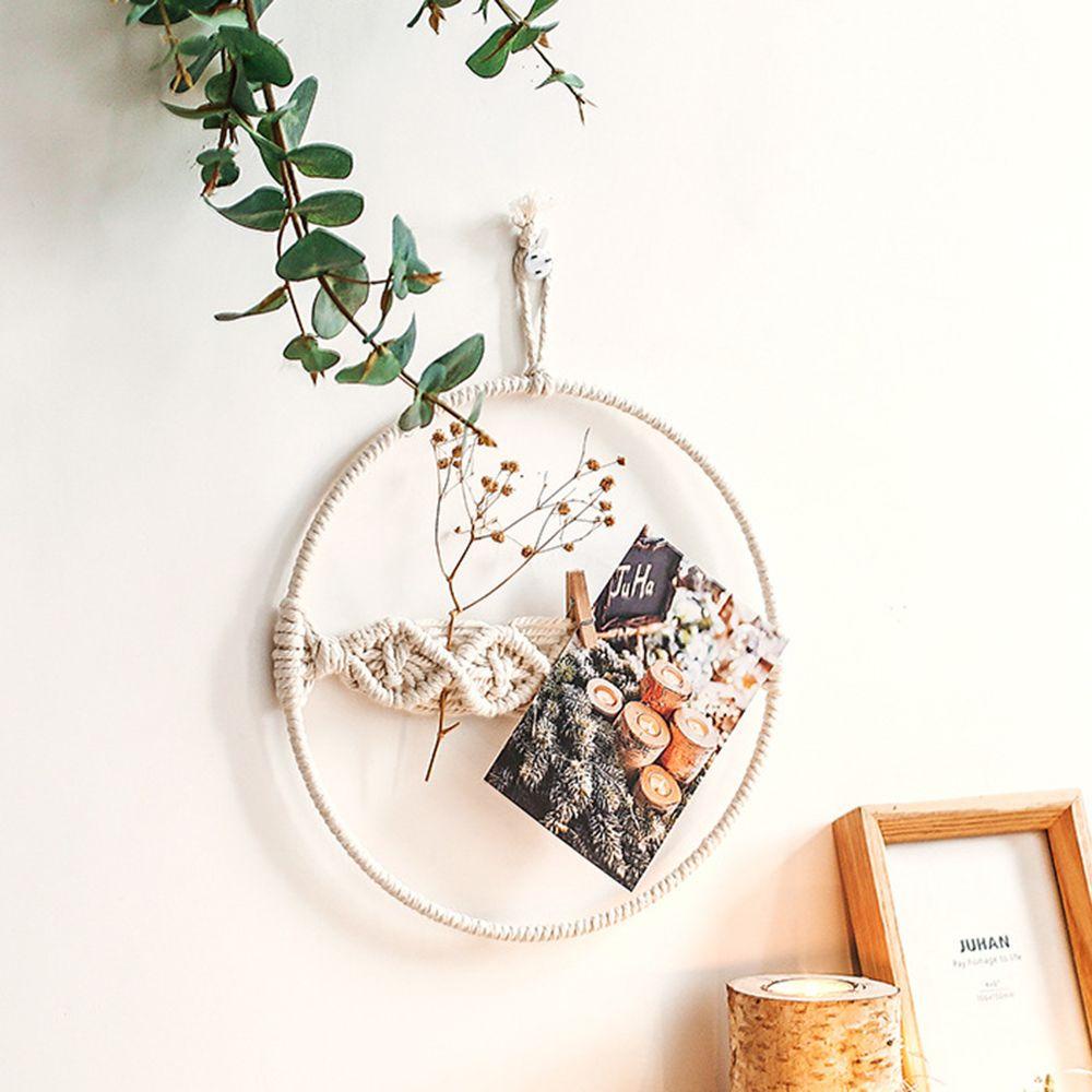 Thảm Treo Tường Trang Trí Phòng Khách / Phòng Ngủ Phong Cách Boho|Kẹp Ảnh Chuyên Dụng Chất Lượng