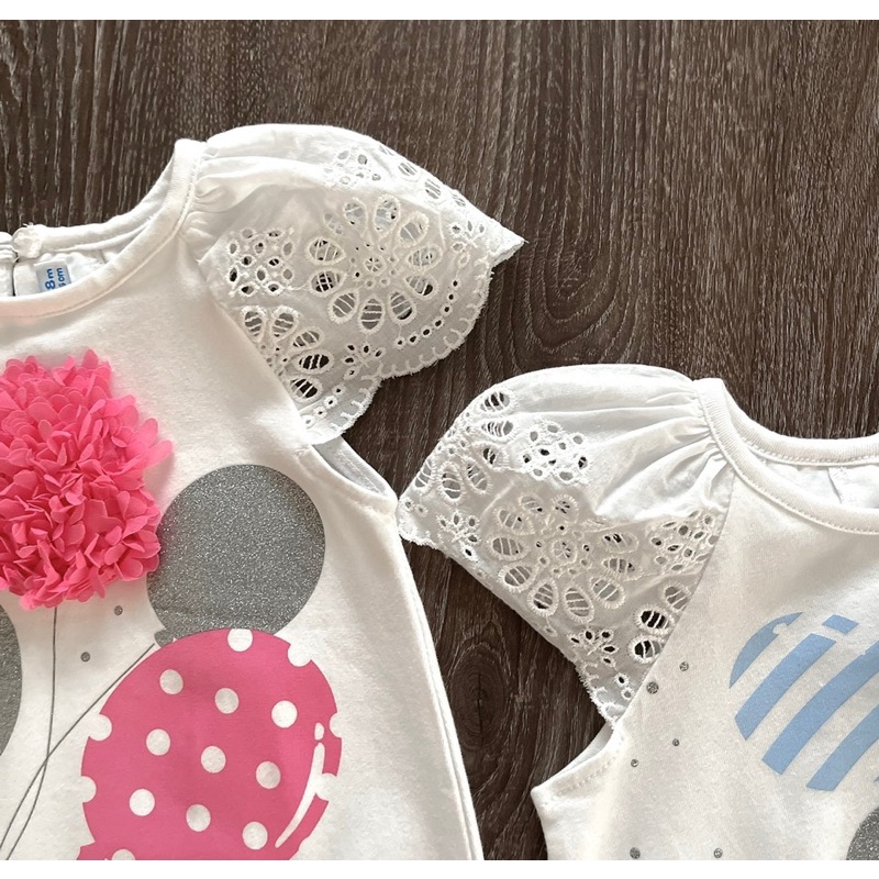 Váy Mayoral xuất dư xịn mịn dáng A suông cho bé gái từ 6-36 tháng