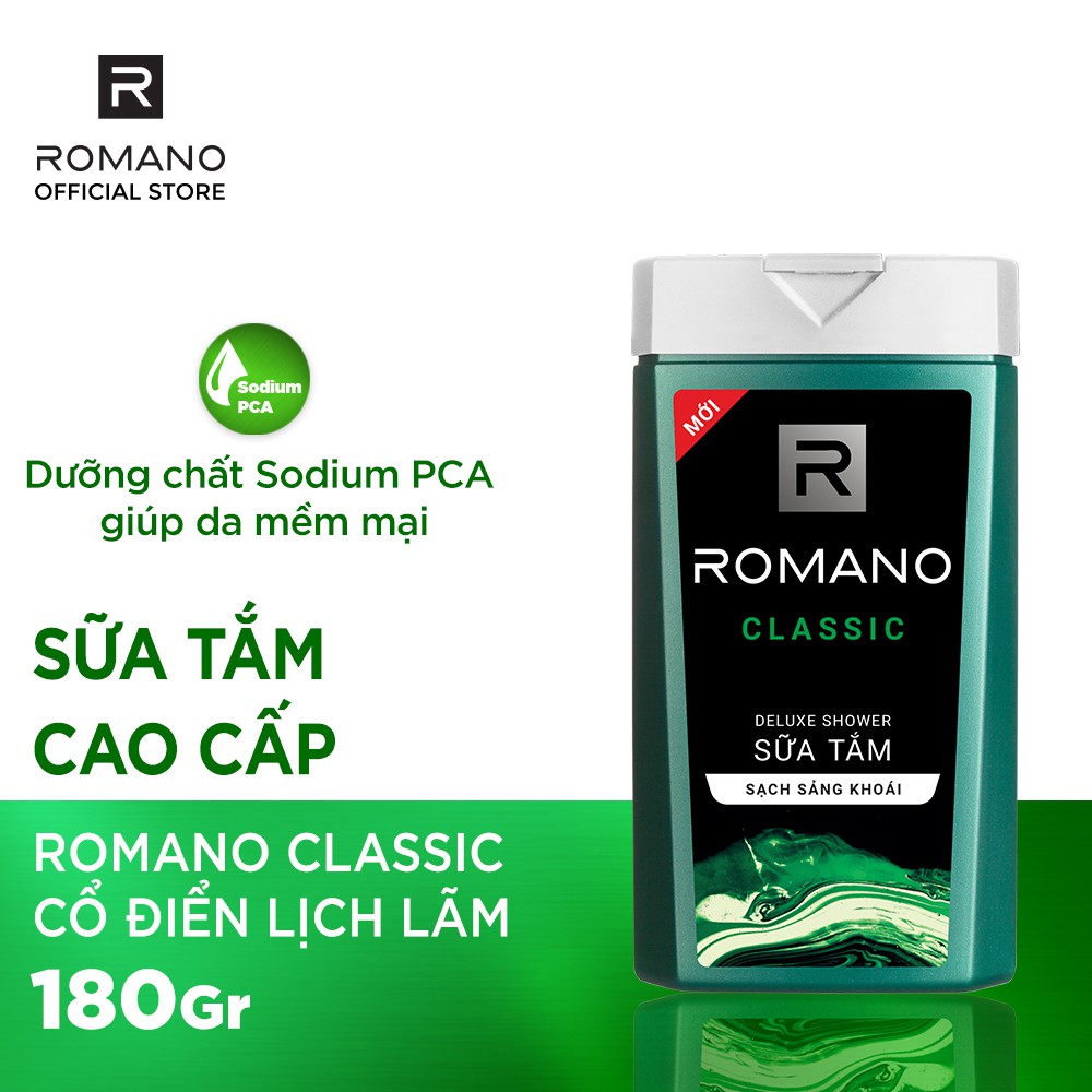 Sữa tắm Romano hương nước hoa 180g | BigBuy360 - bigbuy360.vn