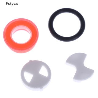 Fstyzx 8Pcs/set Ceramic Disc Silicon Washer Insert Turn Replacement 1/2" For Valve Tap FY