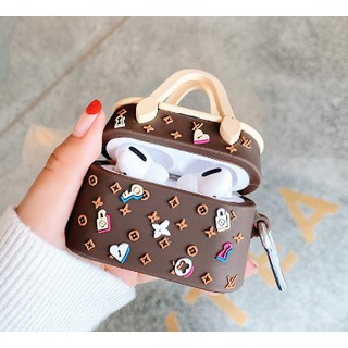 Case airpod 1 2 Túi LV cổ điển Vỏ bao ốp Airpods silicon đựng tai nghe không dây