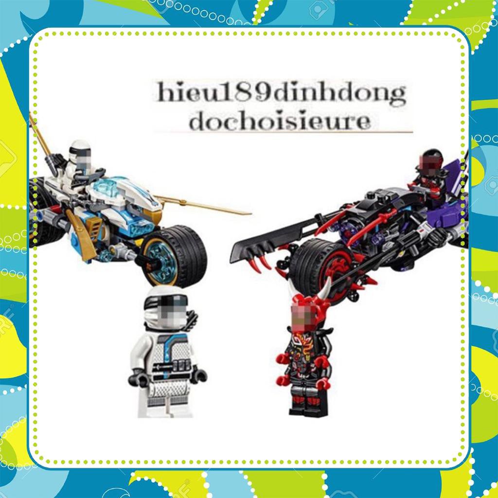 [Đồ Chơi Giá Rẻ] Lắp ráp xếp hình Lego Ninjago Movie 70639 Lele 31116 Bela 10802  Lepin 06074