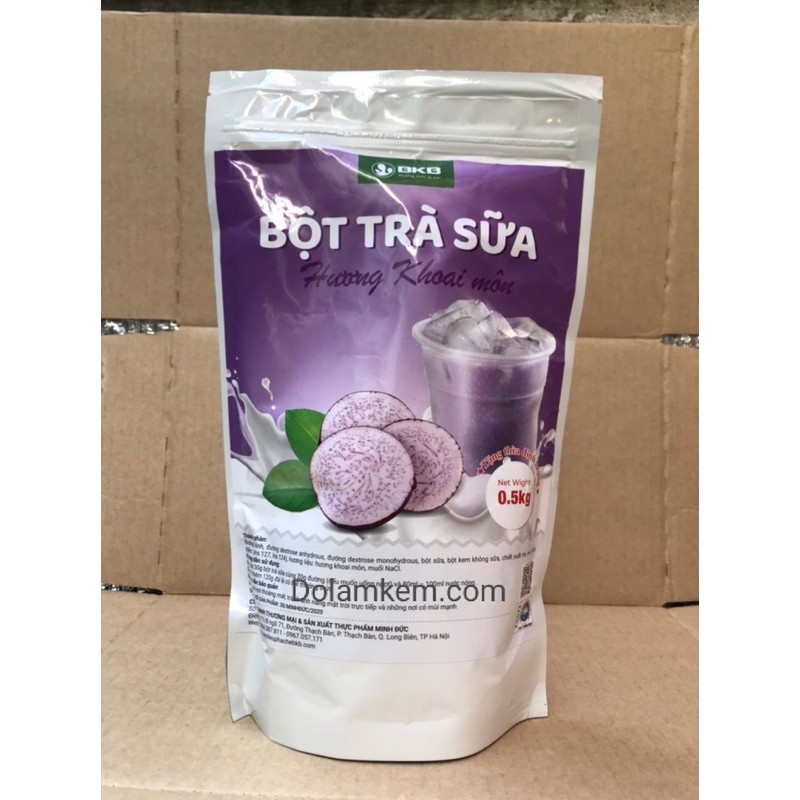 Bột trà sữa khoai môn pha sẵn