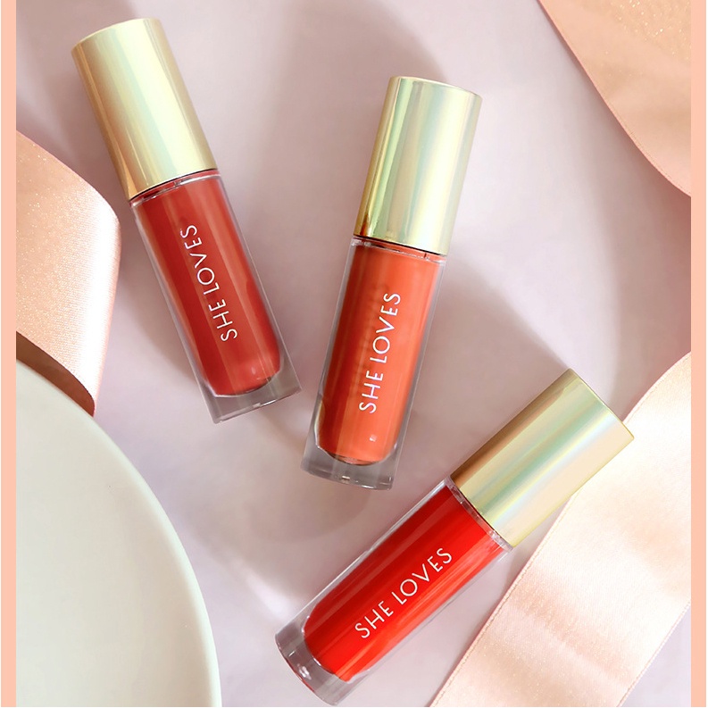 Son kem lì Sheloves Ryukyu Light Colorful Velvet Lip Gloss 7ml