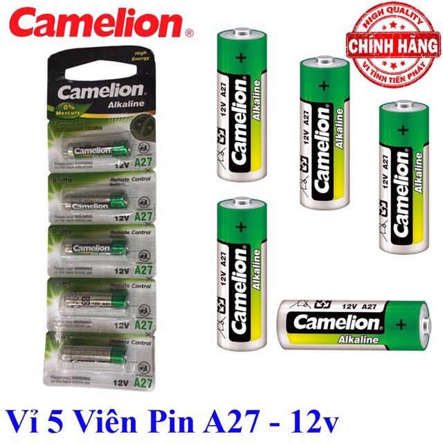 Pin Camelion Akaline A27 12V