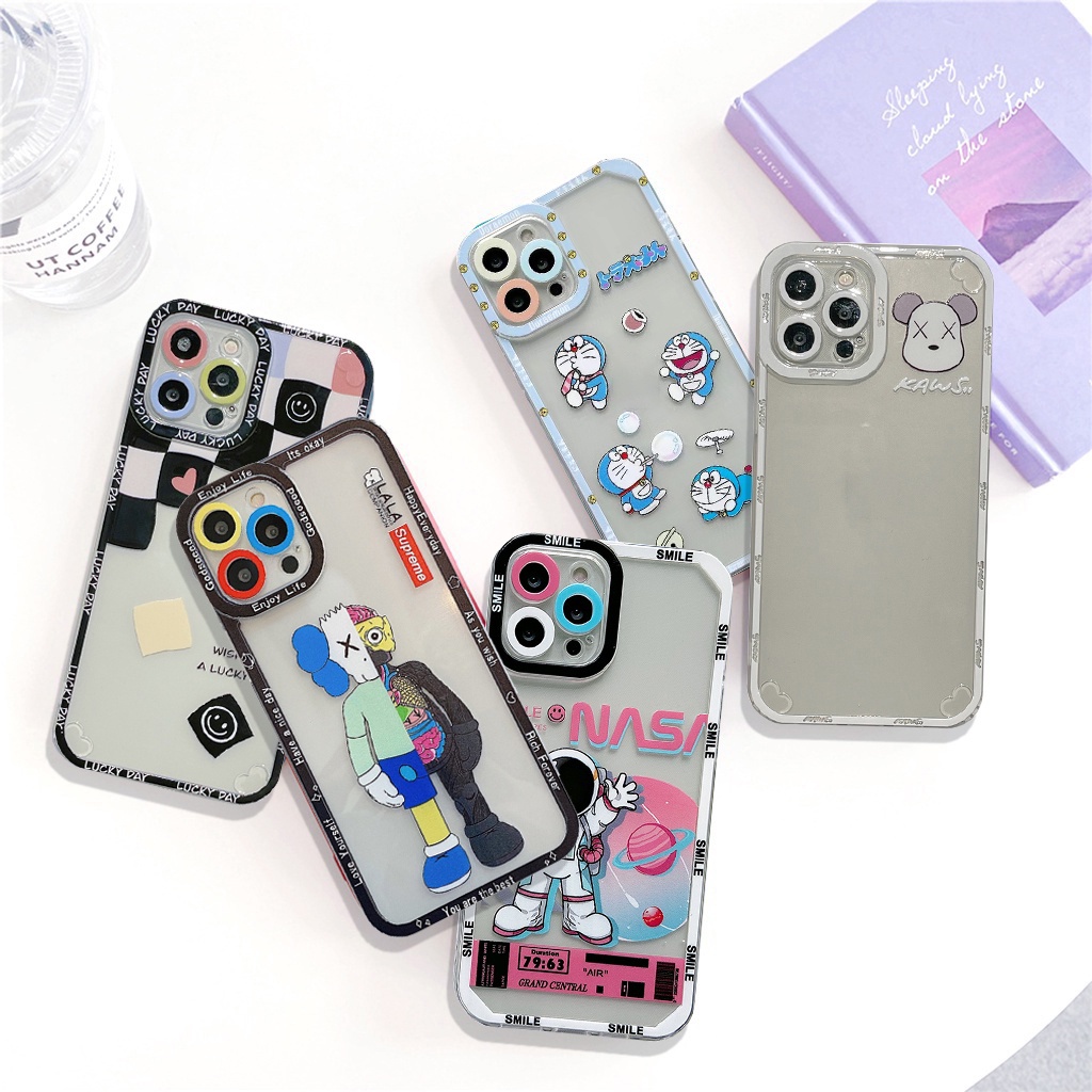 Ốp Lưng iPhone Cạnh Vuông Viền Nổi in Chữ Cực HOT 6/6plus/6s/6splus/7/7plus/8/8plus/x/xr/xs/11/12/pro/max/plus/promax