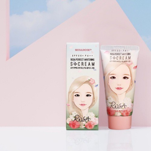 Kem Dưỡng Seoulrose Perfect whitening cream spf 35+