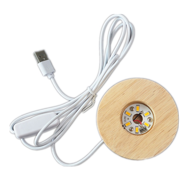 Khuôn silicone hình trụ có đèn LED cổng USB