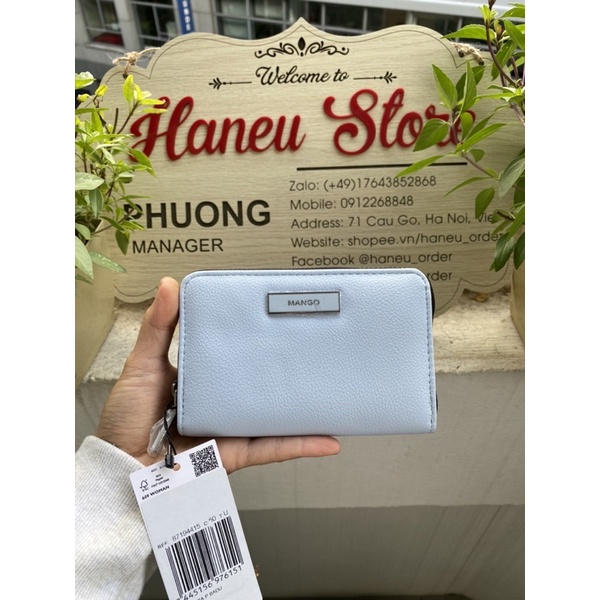 Ví Mango Auth Germany Fullbill và ảnh thật MSV4431