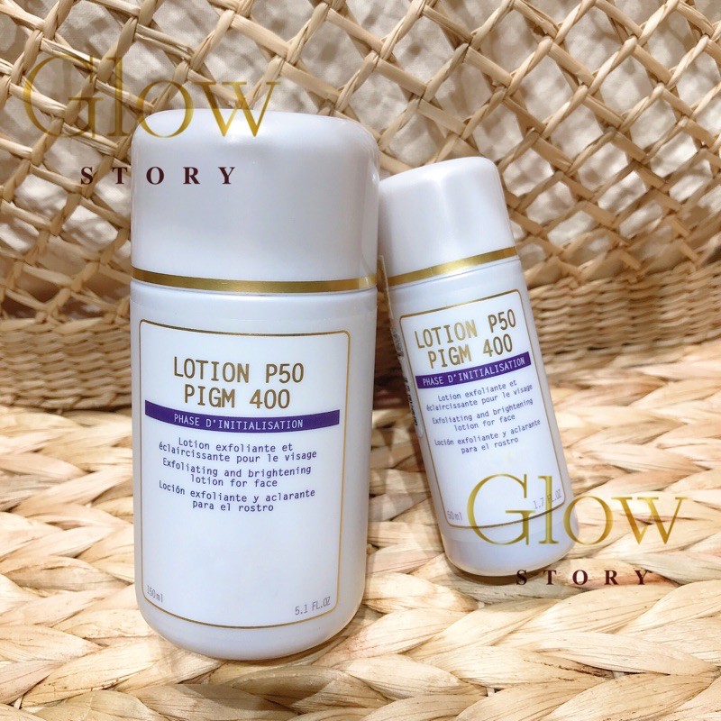 Lotion p50 pigm 400, Dung dịch tái tạo và làm sáng da sạm nám