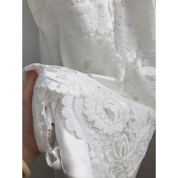 Thanh lý đầm dự tiệc màu trắng