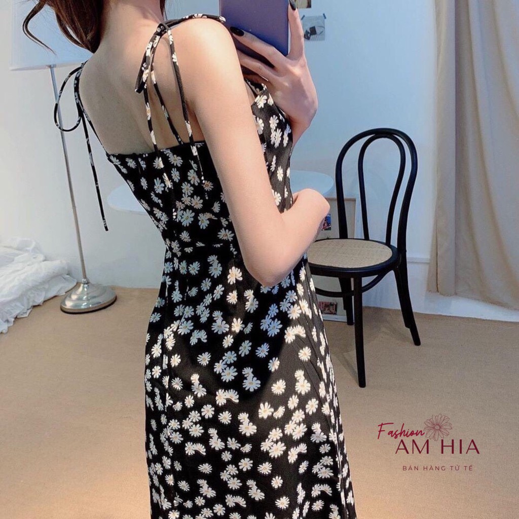 Đầm Maxi Hoa Cúc - Fashion AmHia