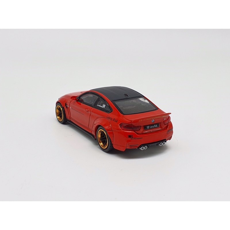 Xe Mô Hình BMW M4 Copper Wheel 1:64 MiniGT ( Đỏ )