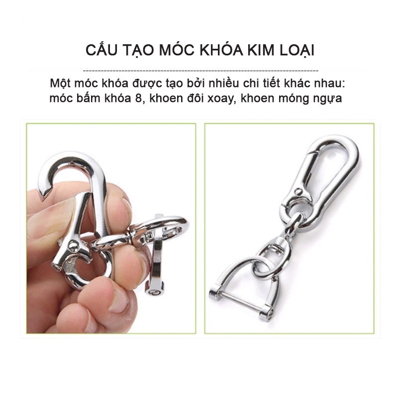 Móc Khóa Xe Bền Đẹp Có Kèm Tua Vít Giá Rẻ Inox Không Gỉ Dành Cho Xe Máy Hình Móng Ngựa