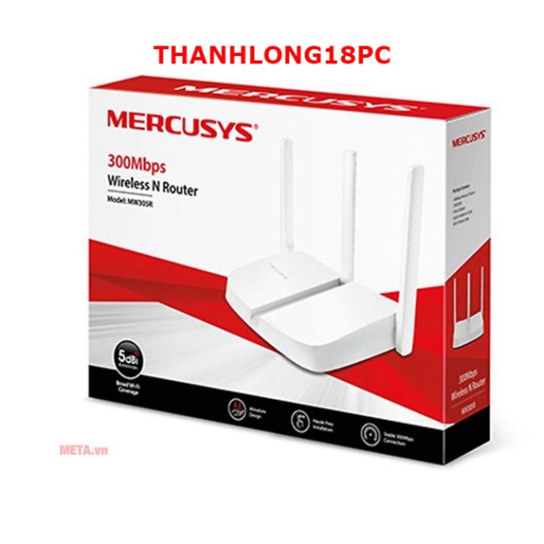Bộ Phát Wifi Mercusys Chuẩn N Tốc Độ 300Mbps MW305R-Router wifi | BigBuy360 - bigbuy360.vn