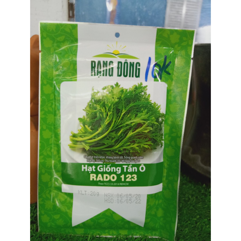 Hạt giống RĐ-Tần ô 123-10k