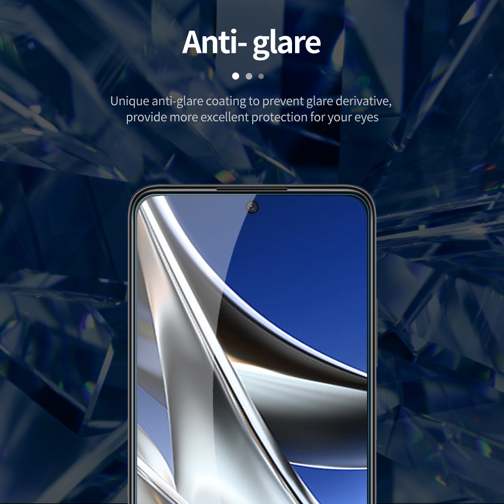 Miếng dán bảo vệ màn hình cường lực NILLKIN 2.5D HD trong suốt bảo vệ màn hình cho Xiaomi Poco X4 Pro 5G