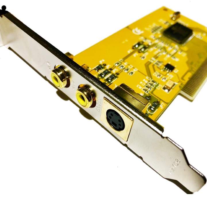 CARD CHUYỂN ĐỔI PCI TO SVHS AV S-VIDEO XEM VÀ LƯU LẠI CÁC TÍN HIỆU ĐẦU VÀO AV, SVIDEO NHƯ CAMERA, MÁY SIÊU ÂM