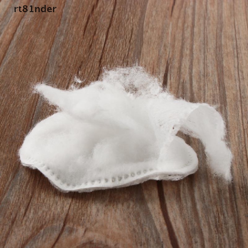 Set 100 Bông Tẩy Trang 100% Cotton Hình Tròn Mềm Mại Tiện Dụng