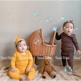 [SALE XẢ] Mũ chóp, mũ thắt nút bộ Wonwon Winwin Peekaboo