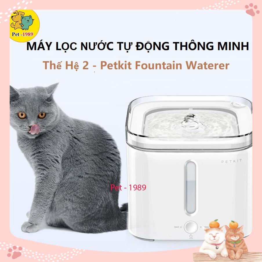 [ HÀNG CHÍNH HÃNG ] Máy lọc nước cho thú cưng Petkit W2 - Petkit Fountain Waterer Pet-1989