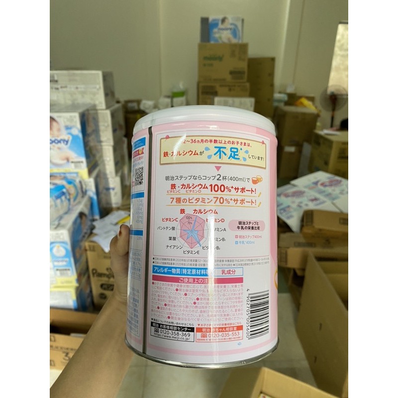 [MẪU MƠI ] Sữa MEIJI lon nội địa Nhật số 0-1 và 1-3 800g