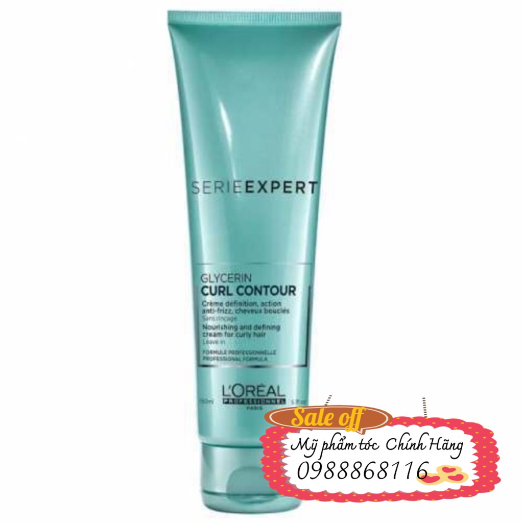 Kem xả khô Loreal Curl chăm sóc tóc Uốn 150ml