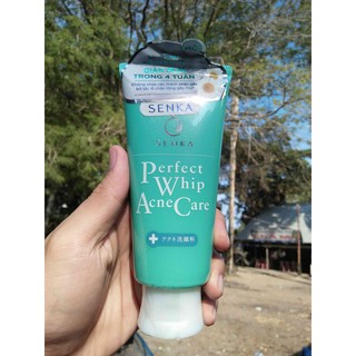 Sữa rửa mặt Senka Perfect Whip Acne Care -  trị mụn - Bon91