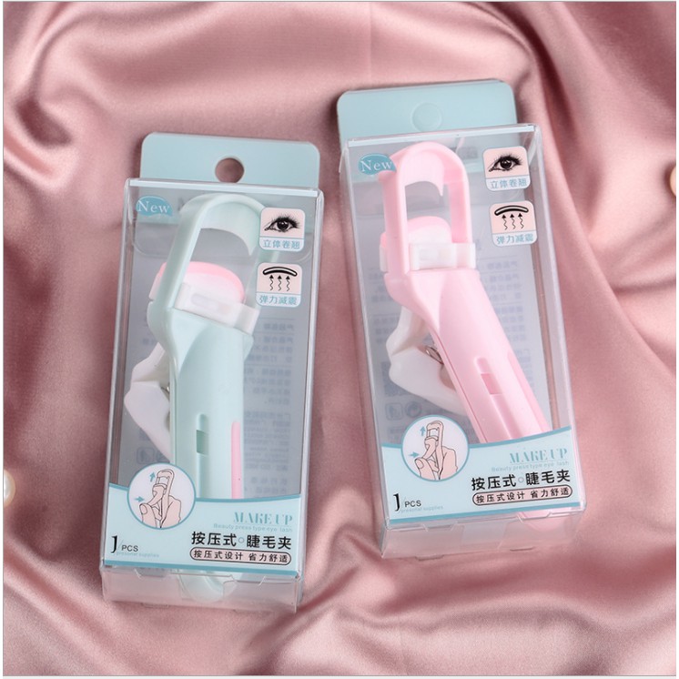 Kẹp bấm mi bằng nhựa có đệm silicon uốn cong mi tự nhiên A1 - Sammi beauty