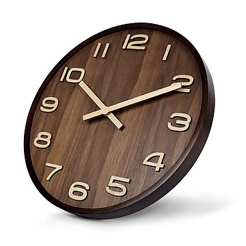 Đồng hồ gỗ treo tường óc cho - Đồng hồ gỗ GREEK COOK - Qùa tặng Gỗ