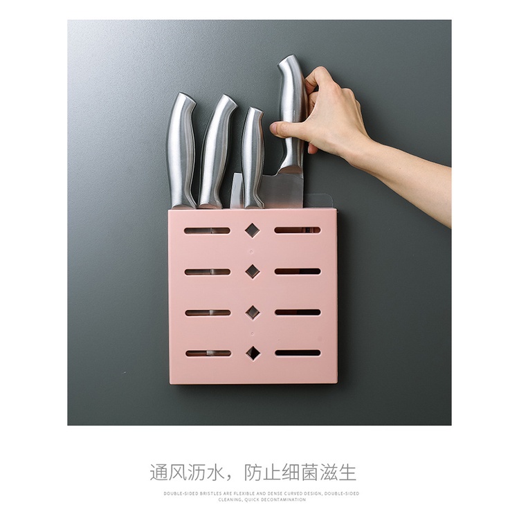 Giá Cài Dao Phương Pháp Gắn Tường Dán Tường