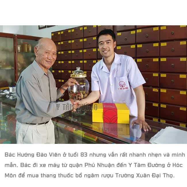 Thang ngâm rượu Trường Xuân Đại Thọ