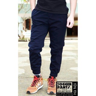 Quần jogger kaki zip