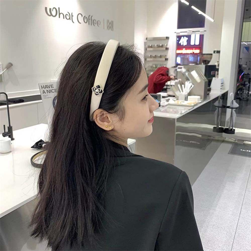 Băng Đô Cài Tóc Rửa Mặt Mùa Hè Bằng Bọt Biển Tinh Tế Phong Cách Hàn Quốc Cho Trẻ Em Rửa Mặt