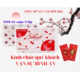 GIẢM SỐC Giấy vệ sinh cao cấp 3 lớp Silkwell