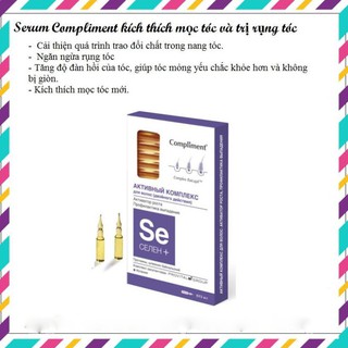 Serum kích thích mọc tóc, ngăn ngừa rụng tóc Compliment Se Selen+ (Xách Tay)