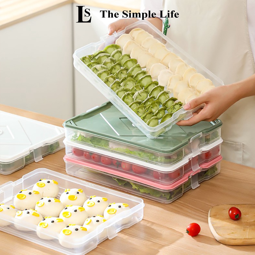 Hộp đựng thực phẩm, hộp đựng trứng, bánh bao trữ đồ tủ lạnh, khay chứa đồ dùng trong lo vi sóng cao cấp [CHÍNH HÃNG]