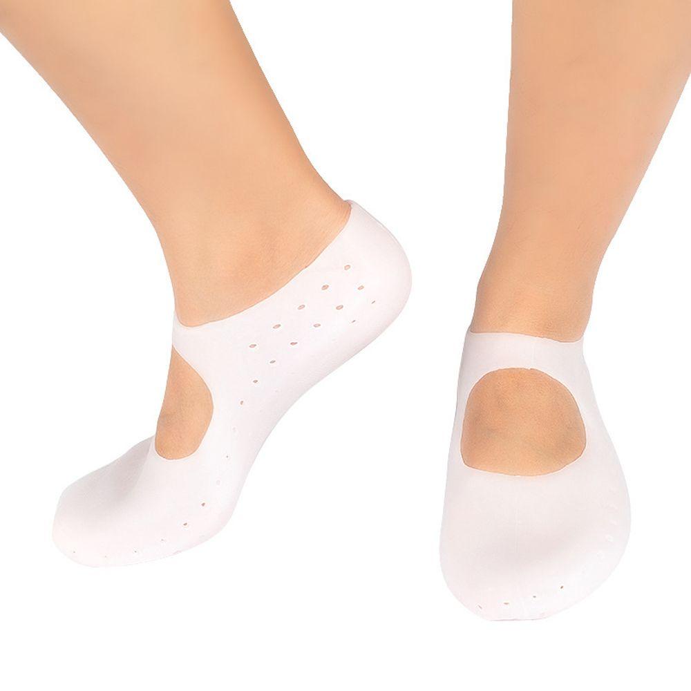 Vớ Silicone Gel Lót Giày Chống Nứt Nẻ Thoải Mái Cho Nam Và Nữ