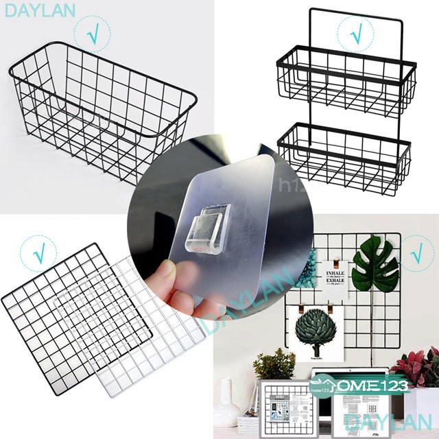 Móc treo đồ dán tường trong suốt tiện dụng