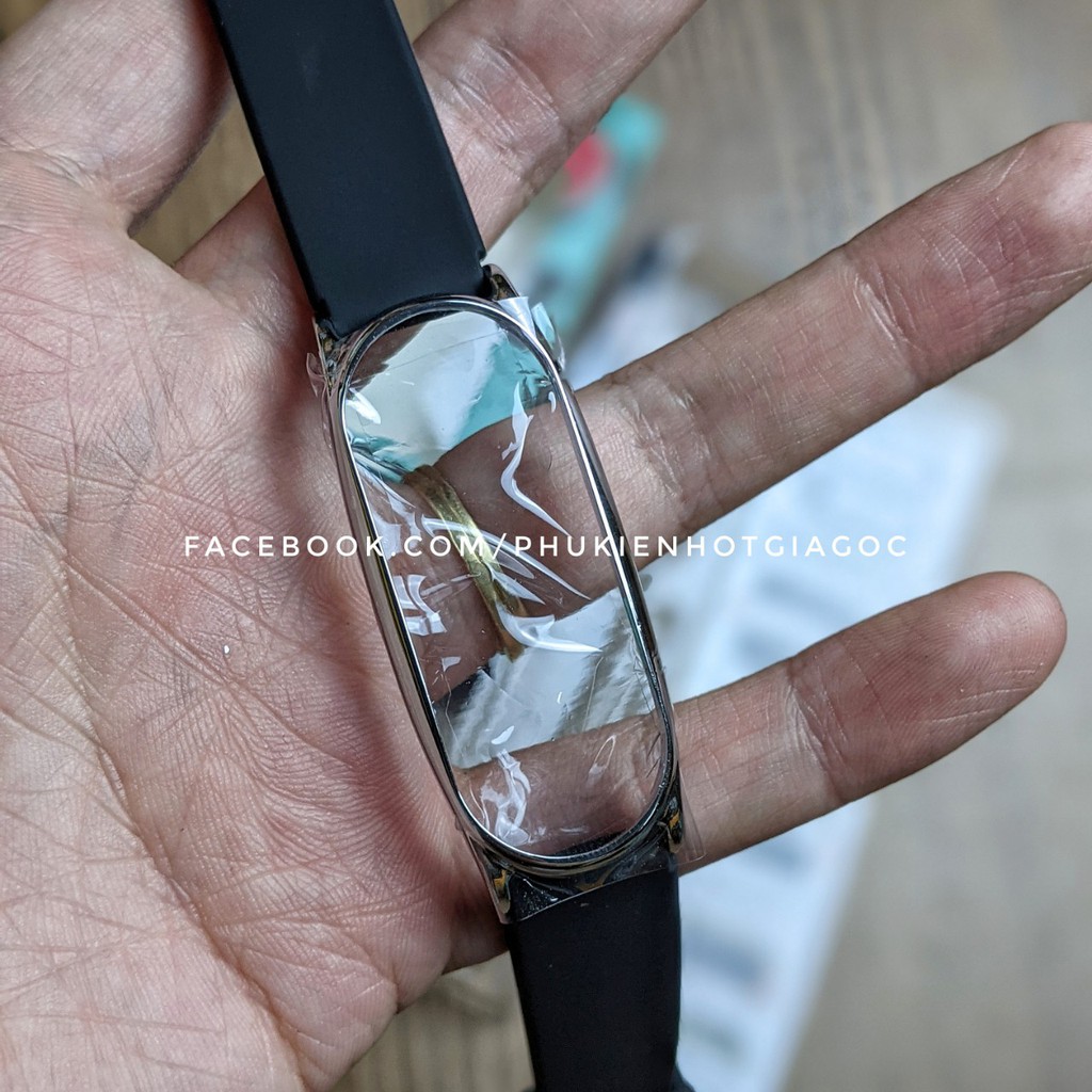 (Sẵn VN) Dây Thể Thao Mijobs cao su viền kim loại Mi band 5 / Dây cá tính cho Miband 5 / Mi band 3,4 có thể dùng chung