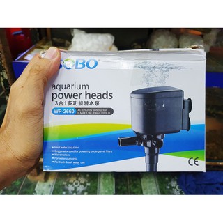 MÁY BƠM LỌC HỒ CÁ SOBO WP2660