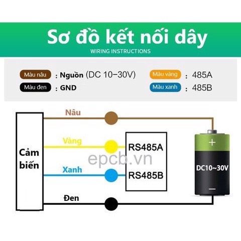 Cảm biến đo nồng độ khí O2 ES-O2-01