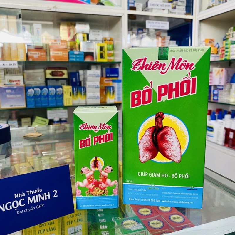 ✅  Thiên Môn Bổ Phổi CHAI 280ml , Thiên Môn Bổ Phổi Bình Đông CHAI 280ml