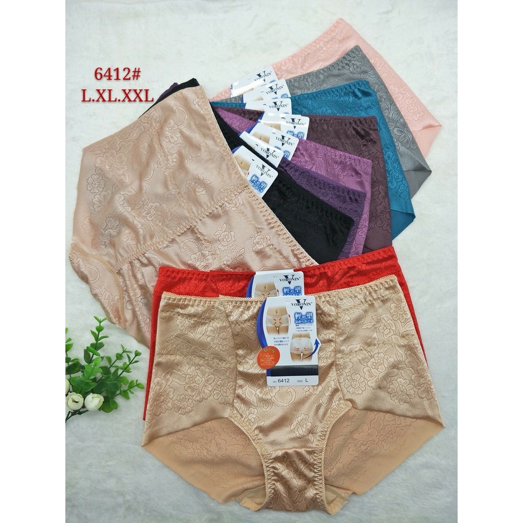 COMBO 5 QUẦN GẤM LƯNG CAO BIG SIZE VORONIN 6412