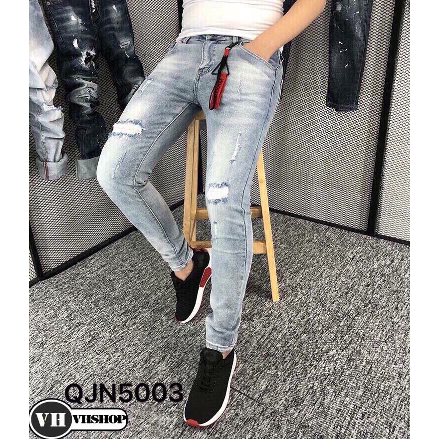 Quần Jeans Nam Thời Trang Phong Cách OHS5003 - Có Video Quay Thật