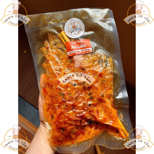 Bánh tráng sợi trộn ngon đậm vị kèm đũa hút chân không Bánh tráng Tây Ninh ăn là mê/Snack Cô Tấm