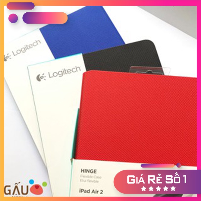 Ốp Ipad Air 2 - HINGE FLEXIBLE CASE - CHÍNH HÃNG LOGITECH